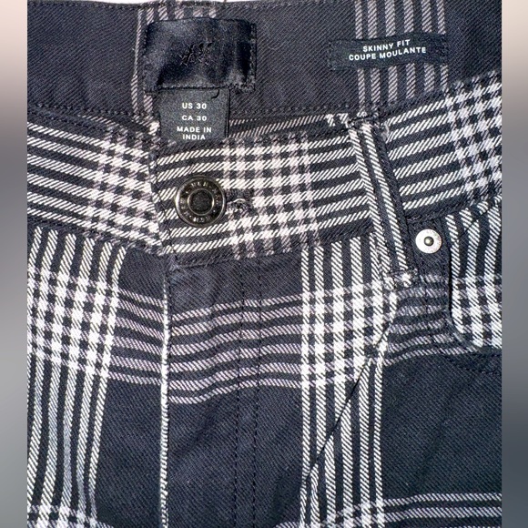 H&M black striped pant - Picture 2 of 3